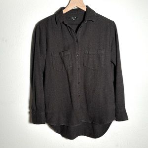 MADEWELL Boyfriend Flannel with Pockets